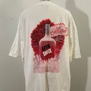 Vintage AFTER SHOCK Liquor Graphic T-Shirt, XL